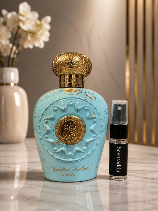 Lattafa Opulent Dubai 2ml Perfume Tester