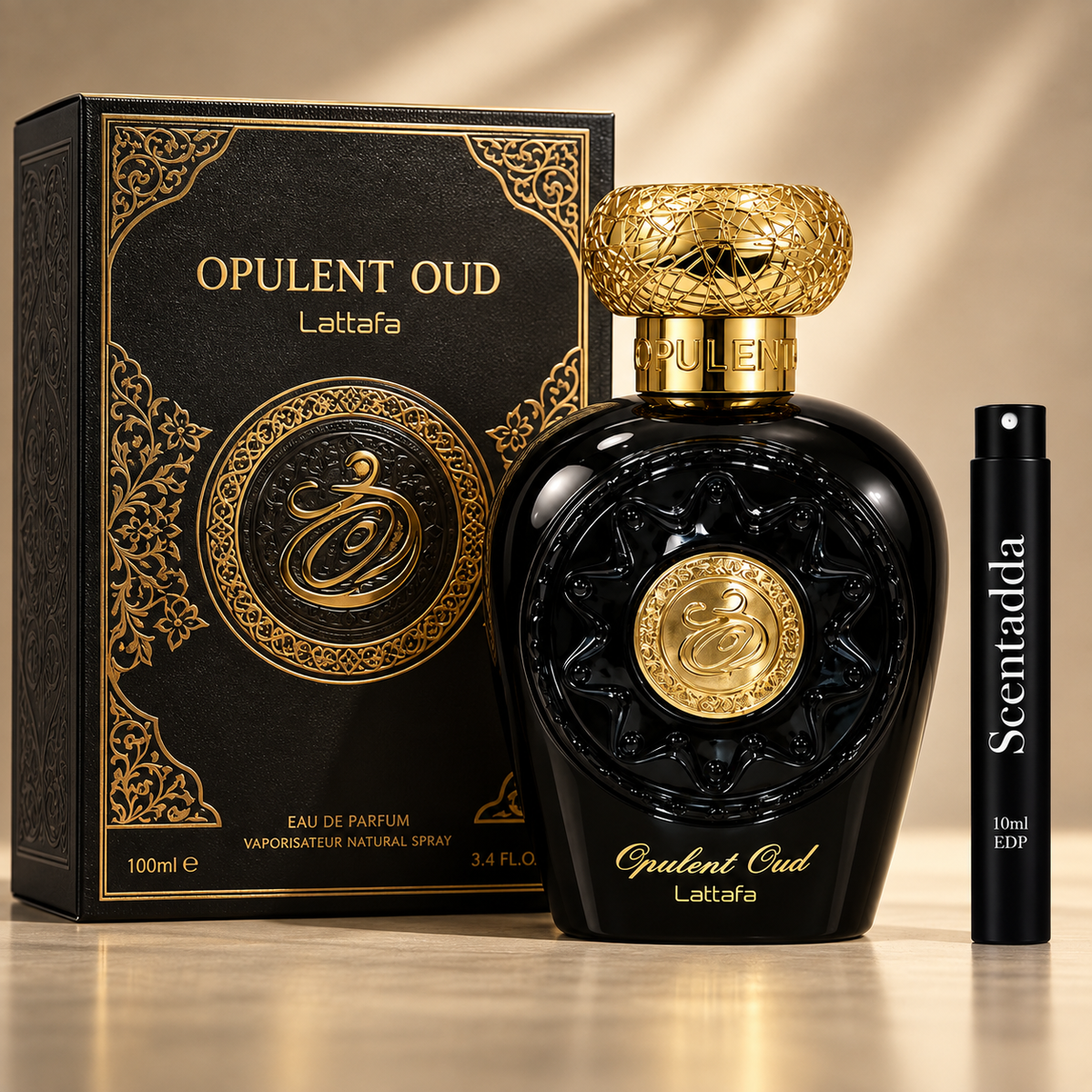 Lattafa Opulent Oud Eau de Parfum 10ml Decant