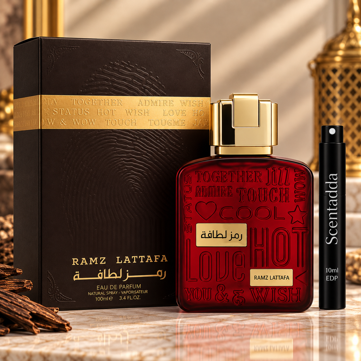 Lattafa Ramz Eau de Parfum 10ml Decant