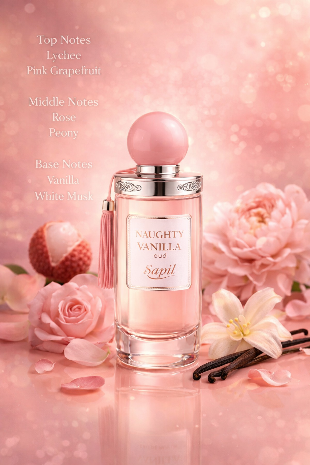 Sapil Naughty Vanilla Oud - Scentadda