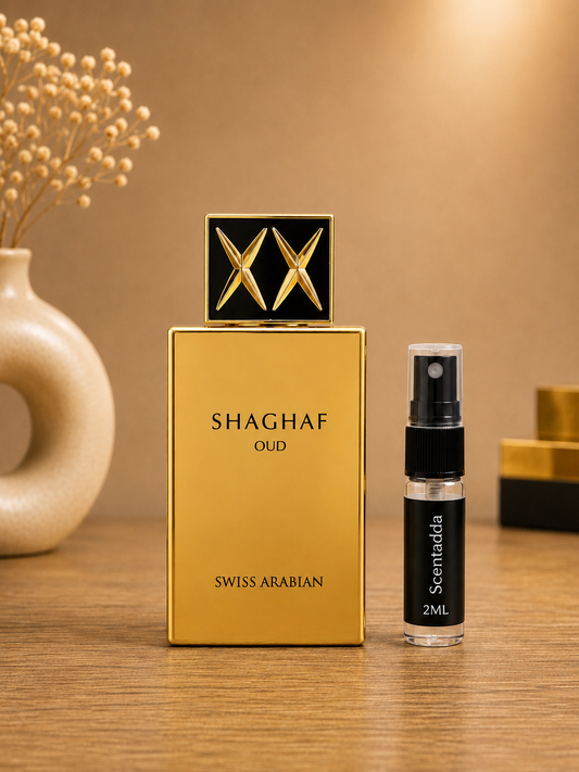 Swiss Arabian Shaghaf Oud 2ml Perfume Tester