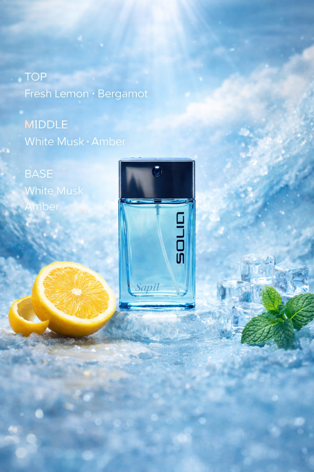 Sapil Solid Blue - Scentadda