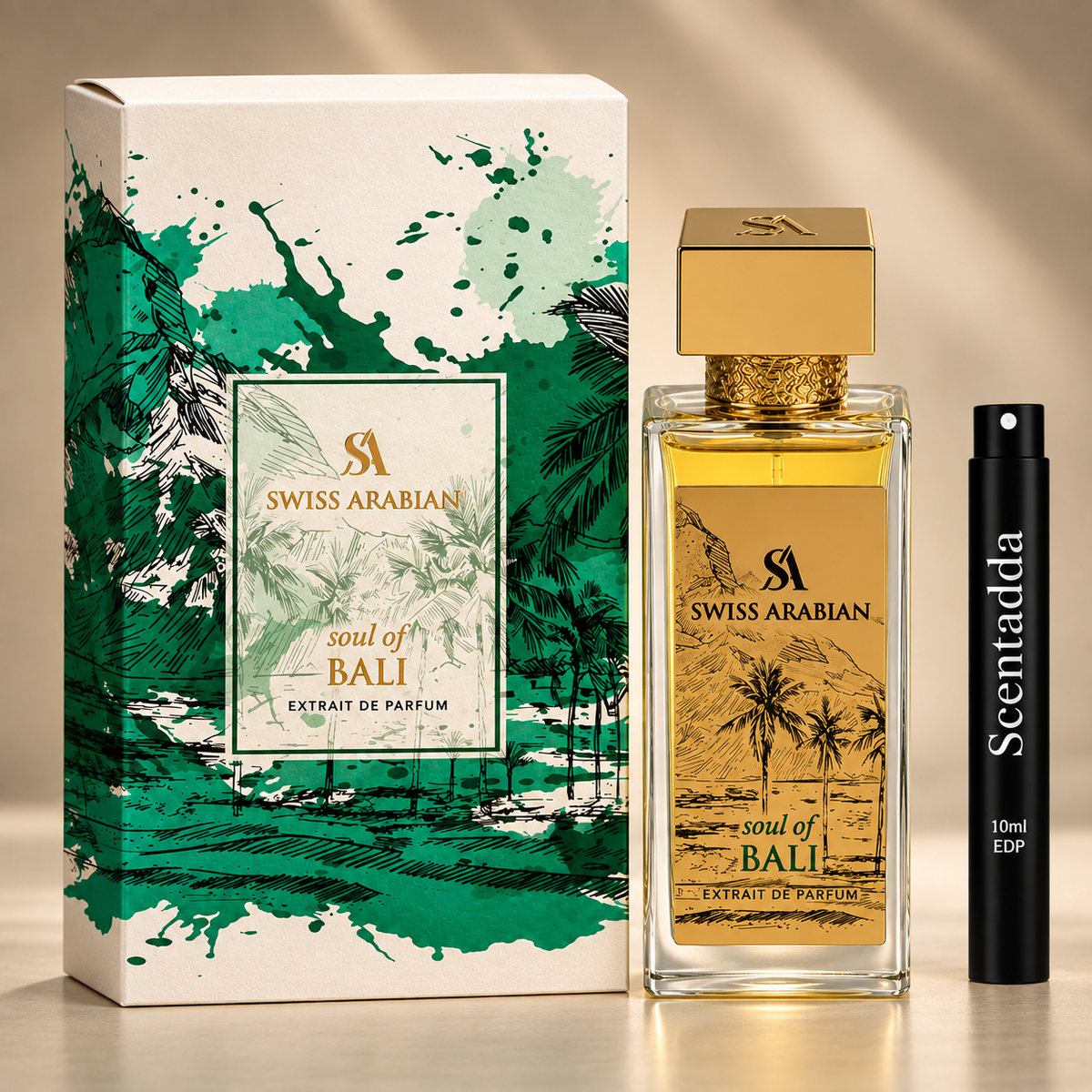 Swiss Arabian Soul of Bali Extrait de Parfum 10ml Decant