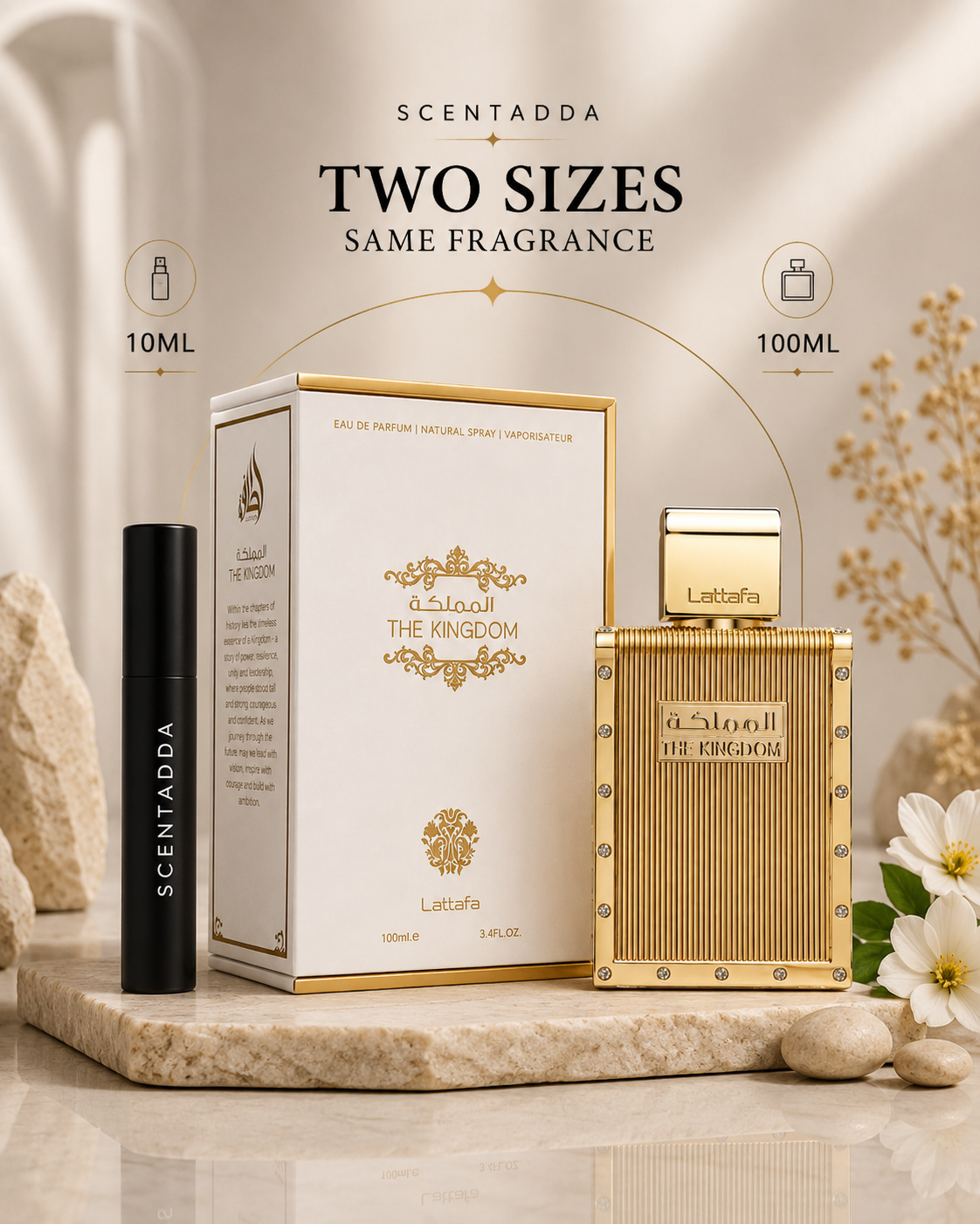 Lattafa The Kingdom 10ml Decant